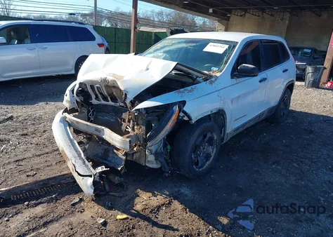 2017 Jeep Cherokee Sport Fwd из США, поврежденный, VIN 1C4PJLAB4HW603426